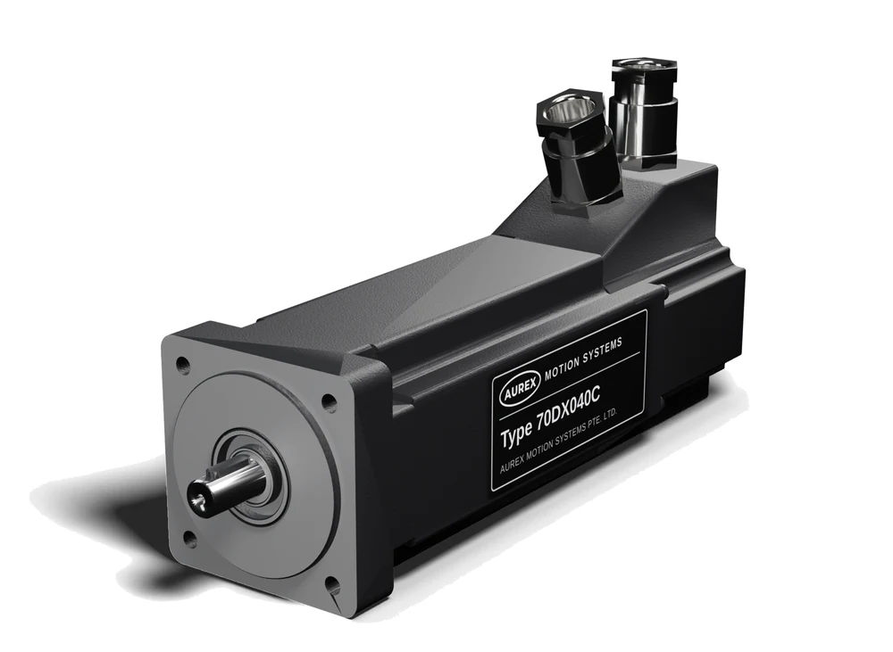 DX70 flameproof servo motor, product rendering